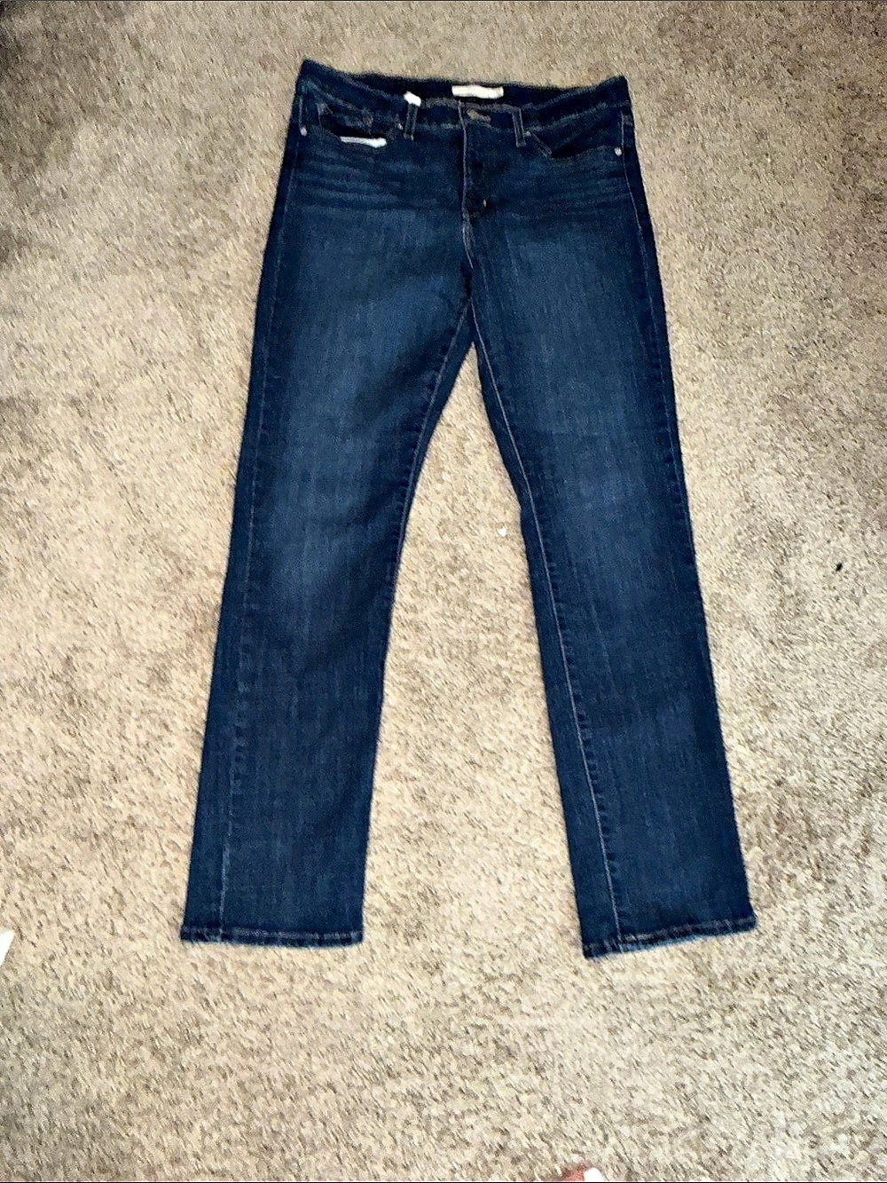Lucky Brand 314 Shaping Straight Leg Jeans Waist 32 Blue